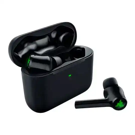 Razer Hammerhead Pro HyperSpeed Wireless Bluetooth Noise Cancelling Earbuds + Charging Case